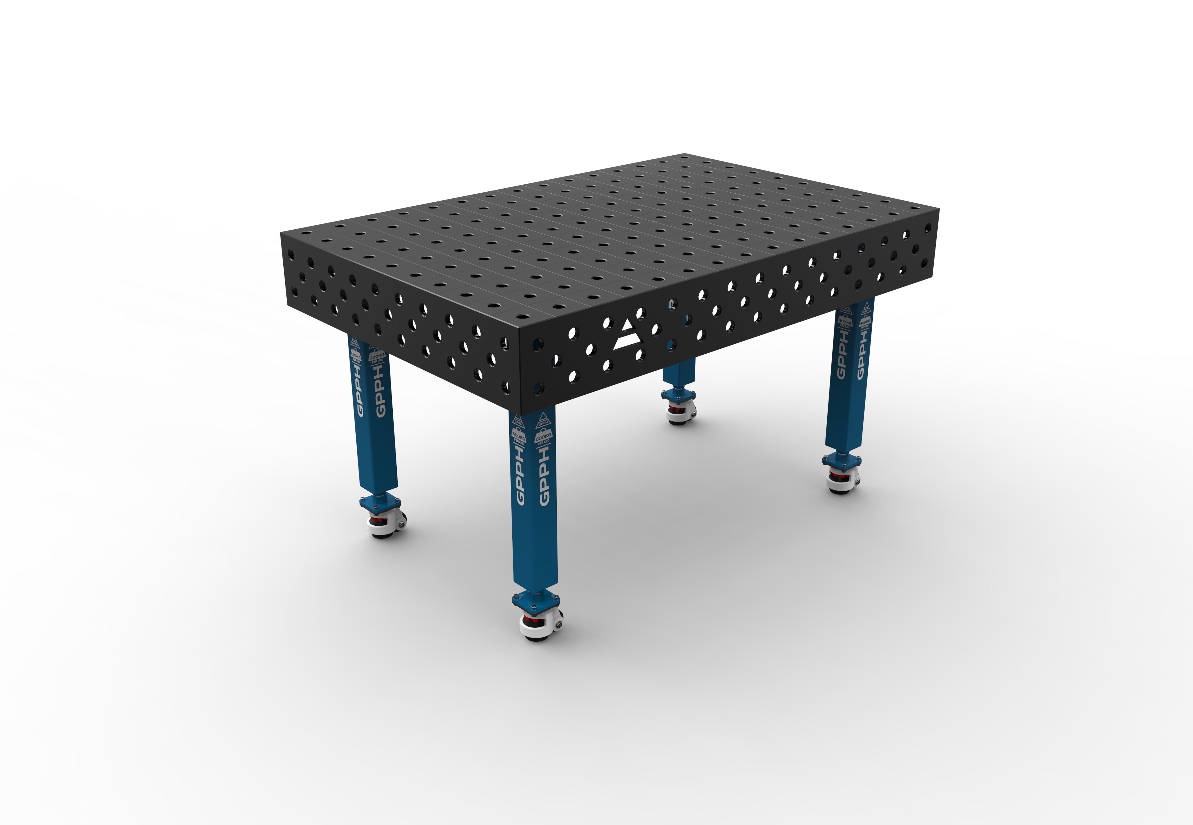 

Svejsebord PLUS 1500x1000 grid 100x100 Ø28 - System 28